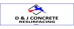 D & J Concrete Resurfacing & Landscaping logo